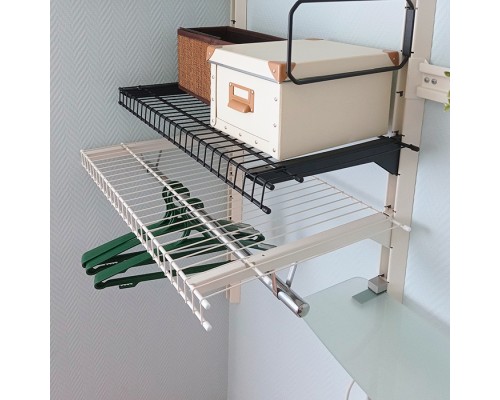 Гардеробная сетчатая с вешалом в детскую